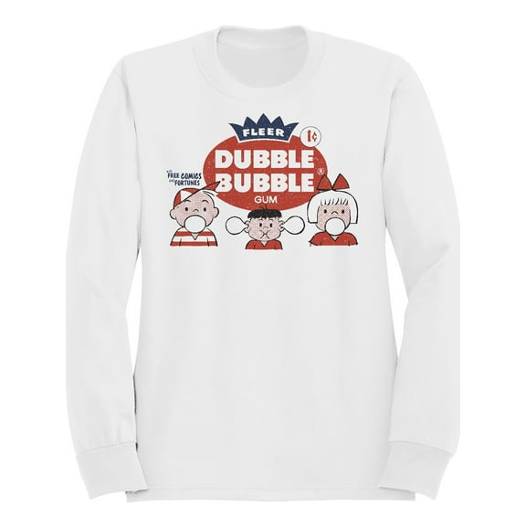 Officially Licensed Dubble Bubble Vintage Gum Advertisement Men's Sweatshirt