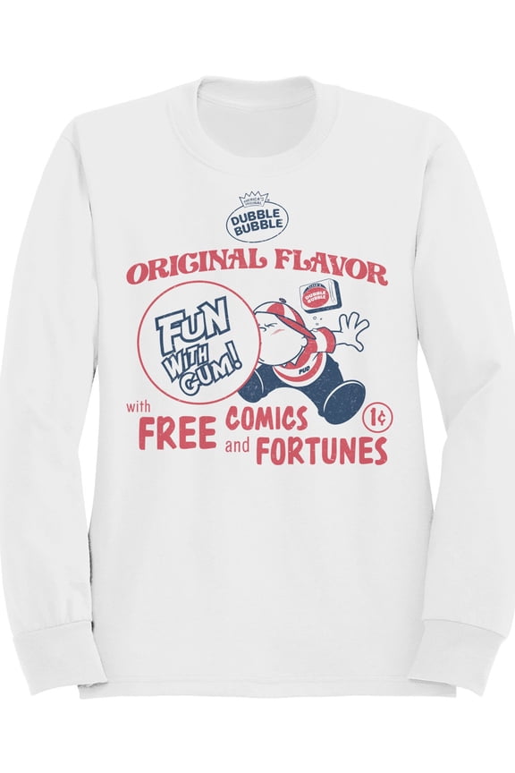 Officially Licensed Dubble Bubble Vintage Promo Design Men's Sweatshirt