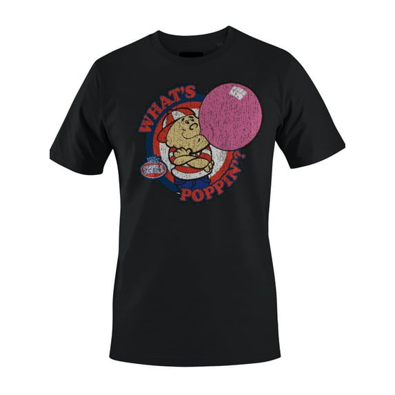 Officially Licensed Dubble Bubble What's Poppin' Vintage Gum Cartoon Women's T-shirt