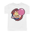 thumbnail image 1 of Officially Licensed Dubble Bubble What's Poppin' Vintage Gum Cartoon Youth's T-shirt, 1 of 3