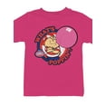 thumbnail image 1 of Officially Licensed Dubble Bubble What's Poppin' Vintage Gum Cartoon Youth's T-shirt, 1 of 3