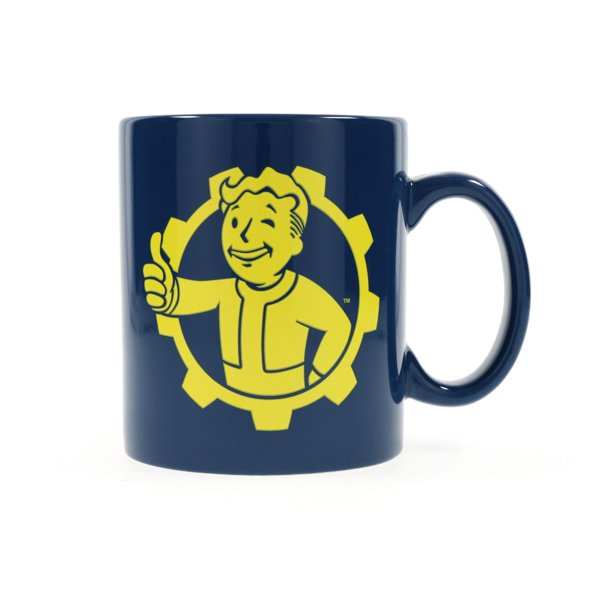 Fallout 76 Vault Boy Thumbs Up Ceramic Mug Holds 16 Ounces Walmart