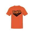 thumbnail image 1 of Officially Licensed Fanta Fantasmic Haunt Spiderweb Theme Men's T-shirt, 1 of 3