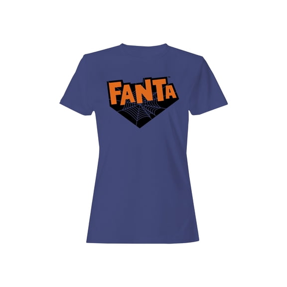 Officially Licensed Fanta Fantasmic Haunt Spiderweb Theme Women's T-shirt