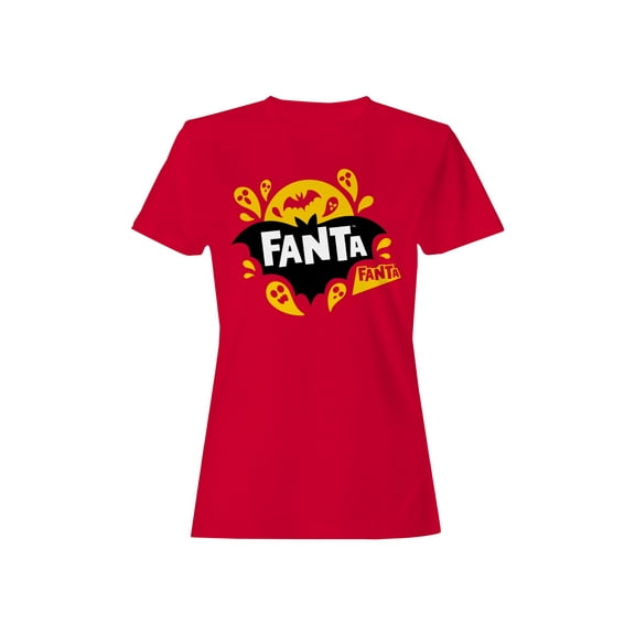 Officially Licensed Fanta Halloween Spooky Design Women's T-shirt