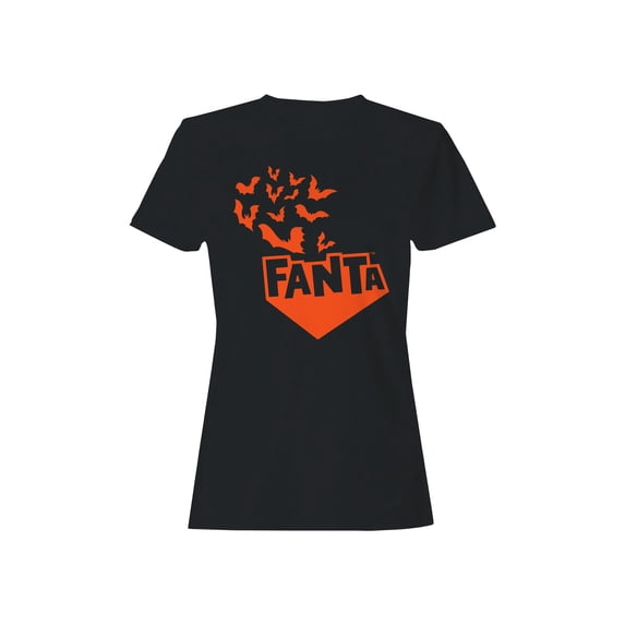 Officially Licensed Fanta Spooky Fanta Bats Design Women's T-shirt