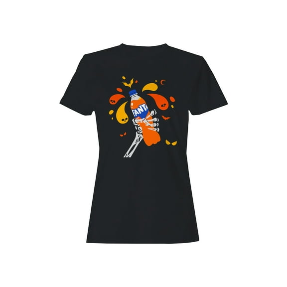 Officially Licensed Fanta Spooky Fanta Halloween Design Women's T-shirt