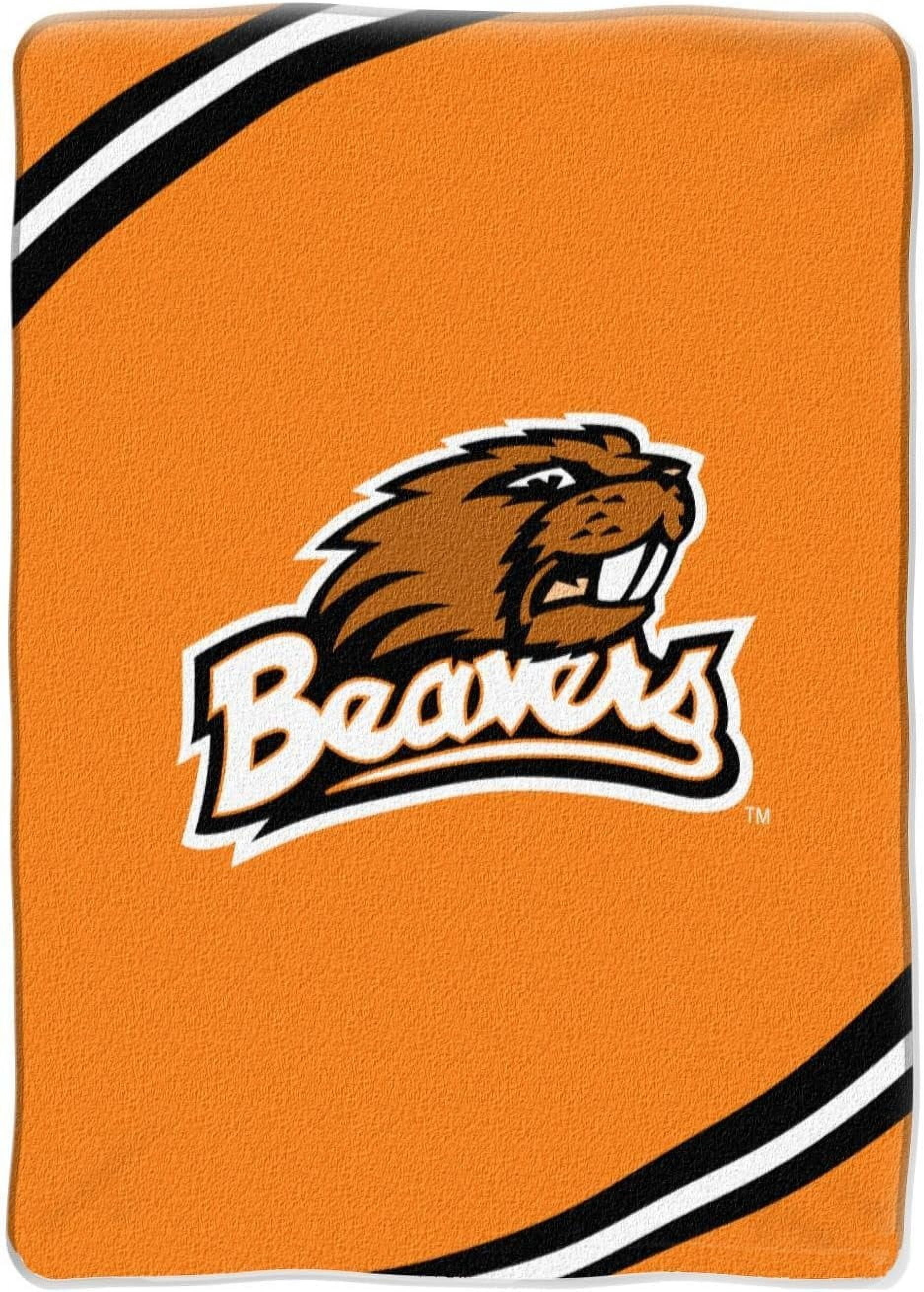 Boise State Broncos Plush Throw Blanket - 60"x80" Oversized Team Logo Raschel Blanket