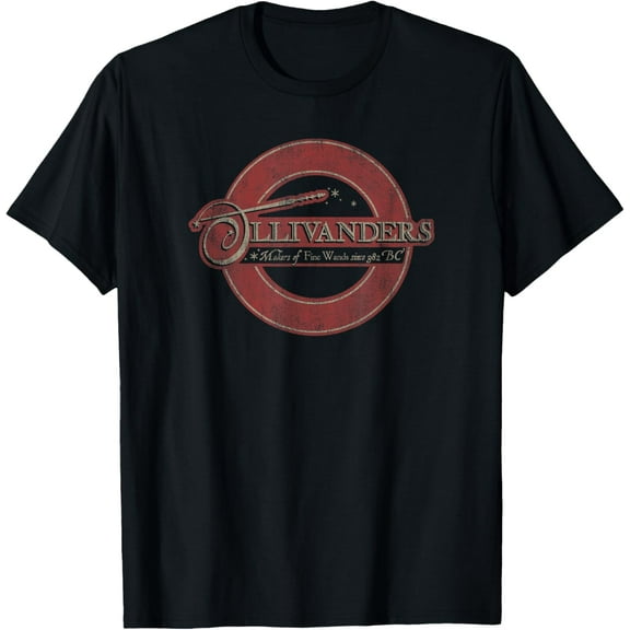 Officially Licensed Harry Potter Ollivander Makers Of Fine Wants T-Shirt