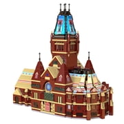 Officially Licensed Harvard University Memorial Hall Building Brick Set, Gothic Architecture, Ages 14+
