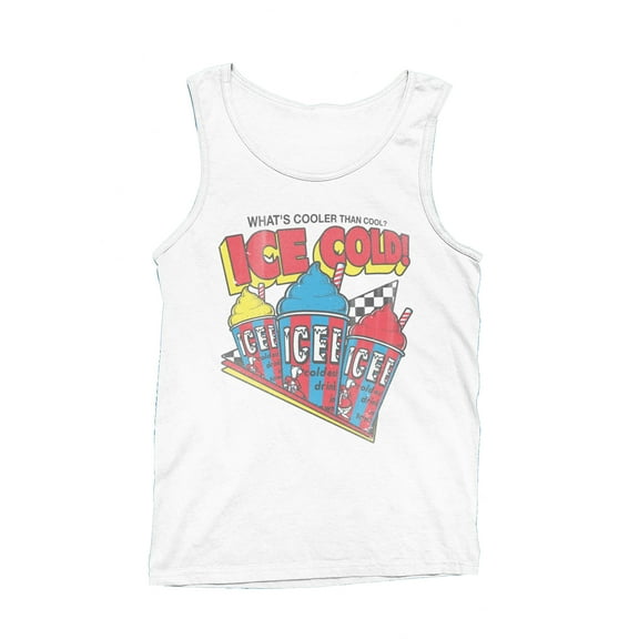 Officially Licensed Icee Ice Cold - Refreshing Drinks Men's Tank Top