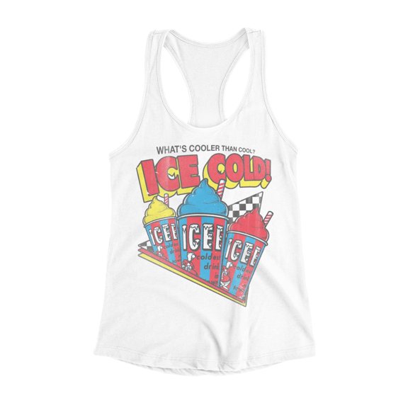 Officially Licensed Icee Ice Cold - Refreshing Drinks Women's Racerback Tank