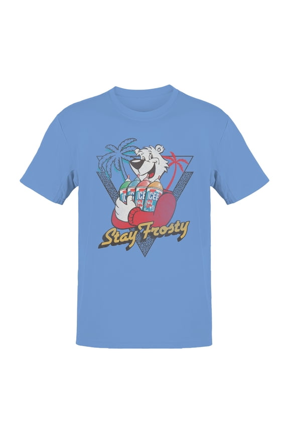 Officially Licensed Icee Stay Frosty Ice Bear Retro Men's T-shirt