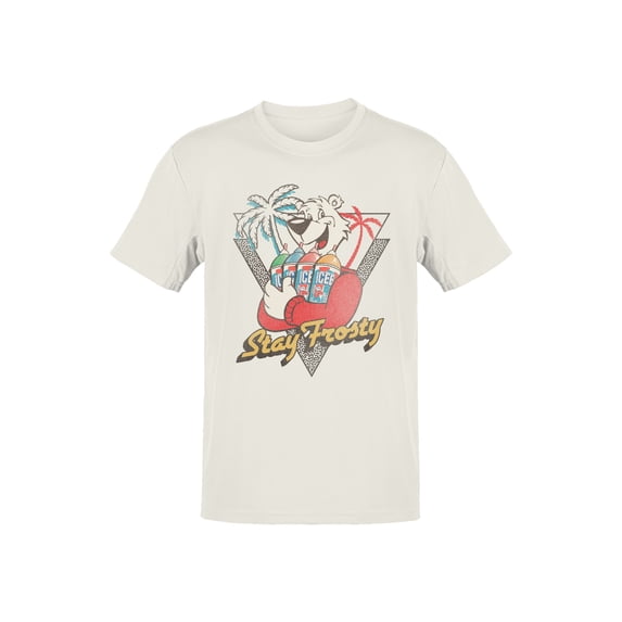 Officially Licensed Icee Stay Frosty Ice Bear Retro Men's T-shirt
