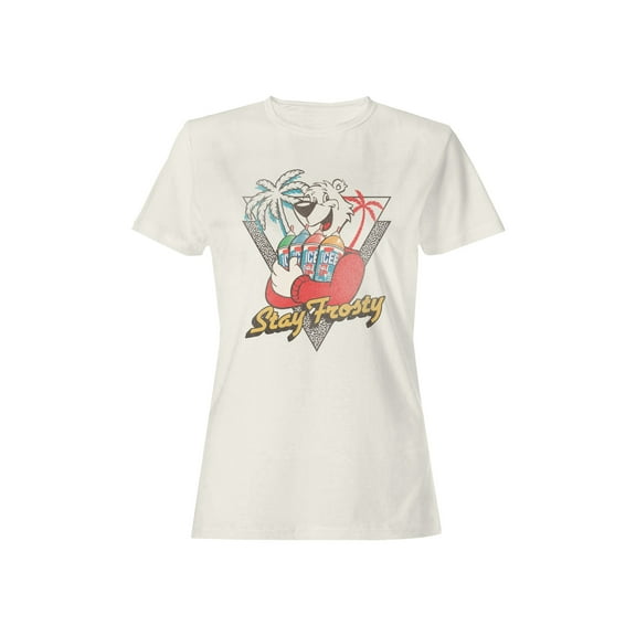 Officially Licensed Icee Stay Frosty Ice Bear Retro Women's T-shirt