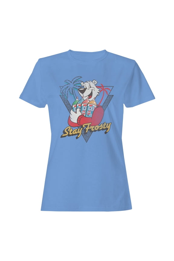 Officially Licensed Icee Stay Frosty Ice Bear Retro Women's T-shirt