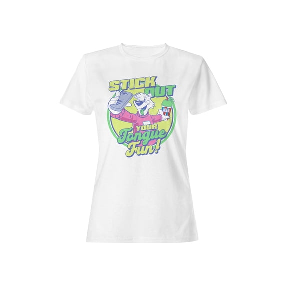 Officially Licensed Icee Stick Out Your Tongue Fun Women's T-shirt
