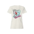 thumbnail image 1 of Officially Licensed Icee Surfing Polar Bear Adventure Women's T-shirt, 1 of 3