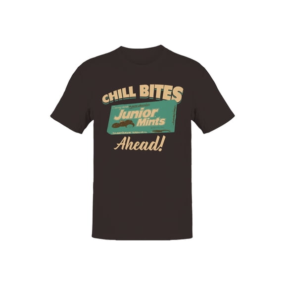 Officially Licensed Junior Mints Chill Bites Ahead Men's T-shirt
