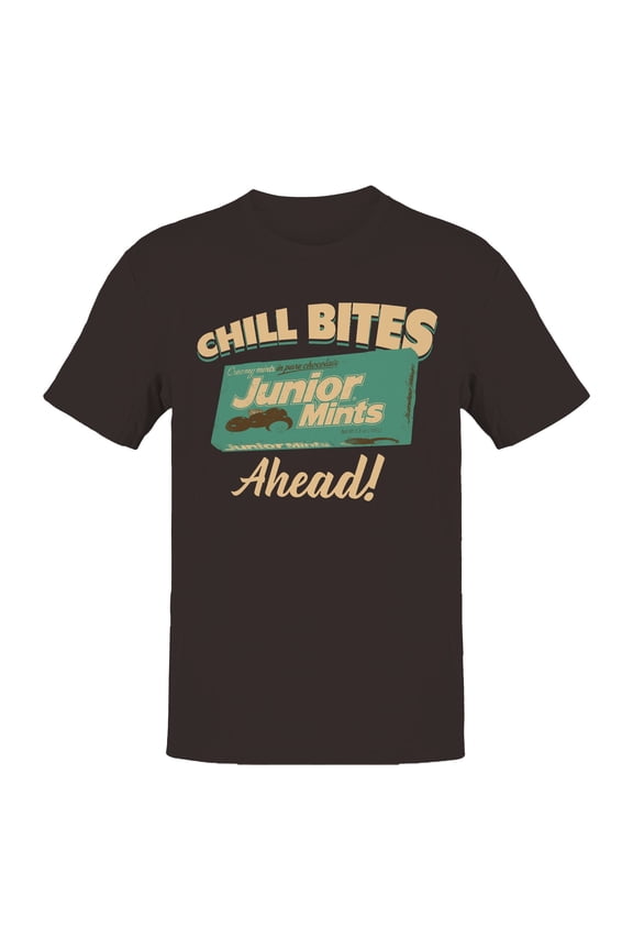 Officially Licensed Junior Mints Chill Bites Ahead Men's T-shirt