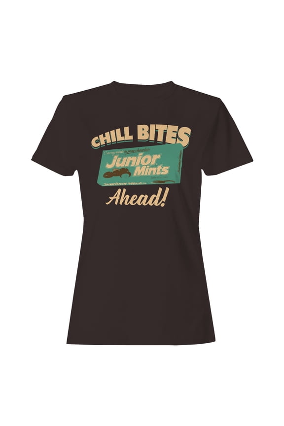 Officially Licensed Junior Mints Chill Bites Ahead Women's T-shirt