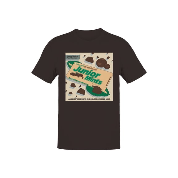 Officially Licensed Junior Mints Chocolate Delight Men's T-shirt