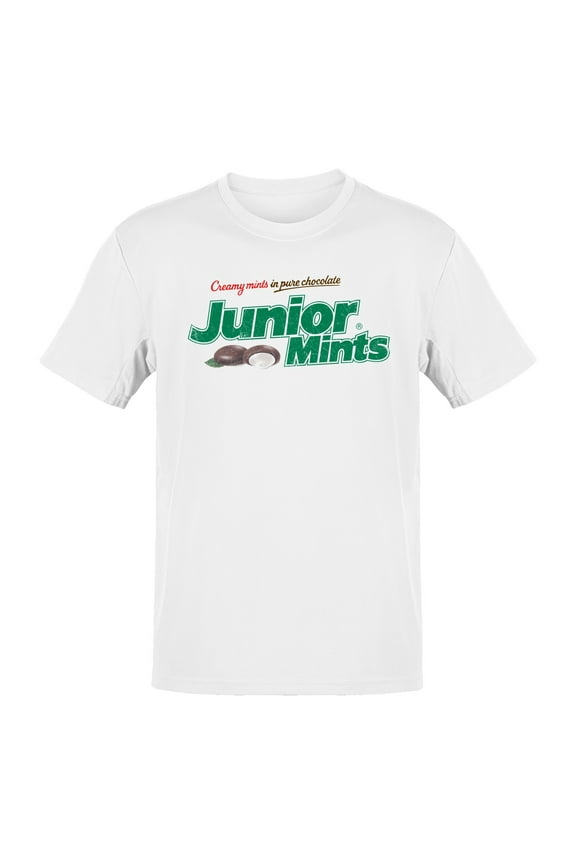 Officially Licensed Junior Mints Creamy Chocolate Delights Men's T-shirt