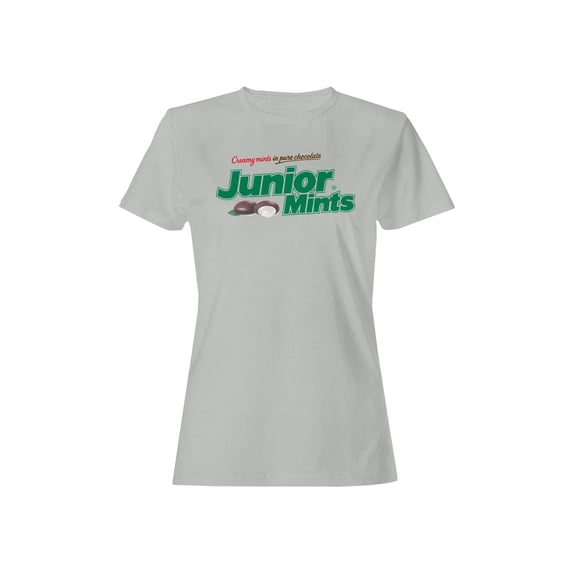Officially Licensed Junior Mints Creamy Chocolate Mints Women's T-shirt