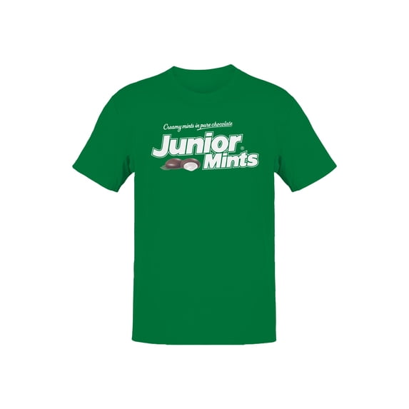 Officially Licensed Junior Mints Creamy Chocolate Mint Delight Men's T-shirt