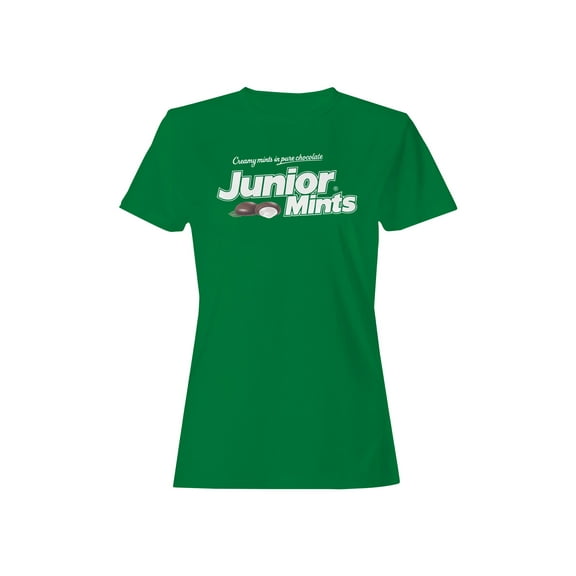 Officially Licensed Junior Mints Creamy Chocolate Mint Delight Women's T-shirt
