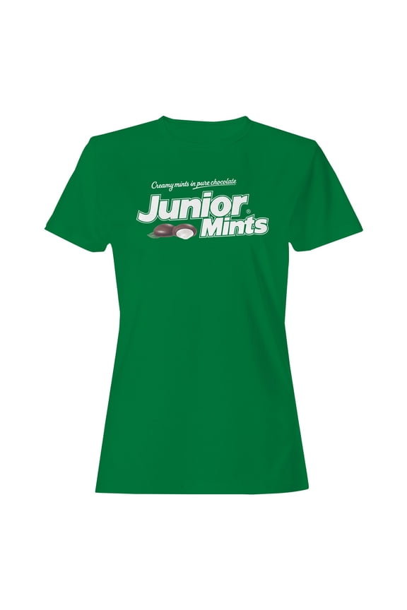 Officially Licensed Junior Mints Creamy Chocolate Mint Delight Women's T-shirt