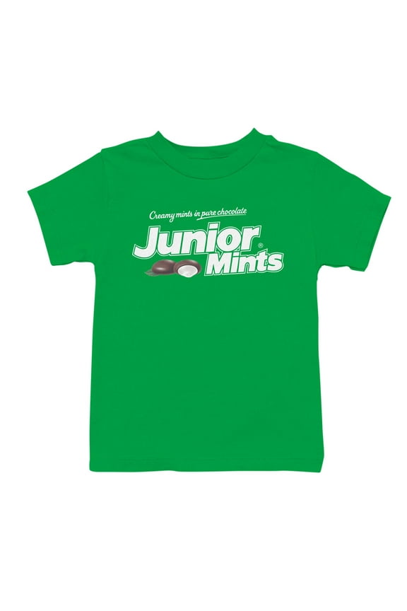 Officially Licensed Junior Mints Creamy Chocolate Mint Delight Youth's T-shirt