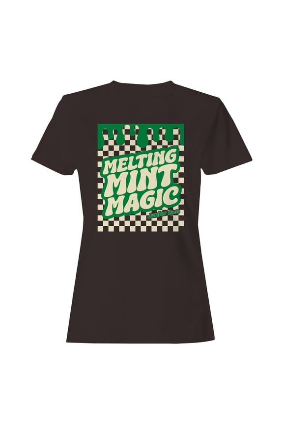 Officially Licensed Junior Mints Melting Mint Magic Design Women's T-shirt