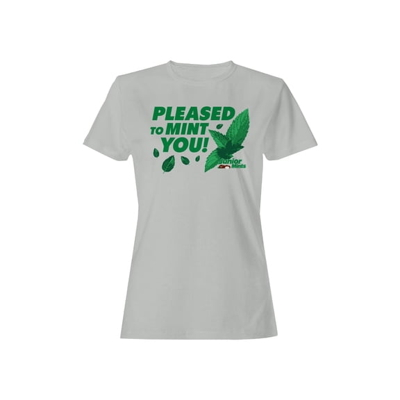 Officially Licensed Junior Mints Mint Inspired Greeting Women's T-shirt
