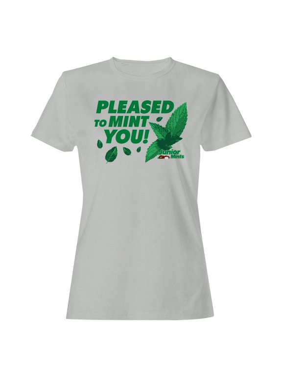 Officially Licensed Junior Mints Mint Inspired Greeting Women's T-shirt
