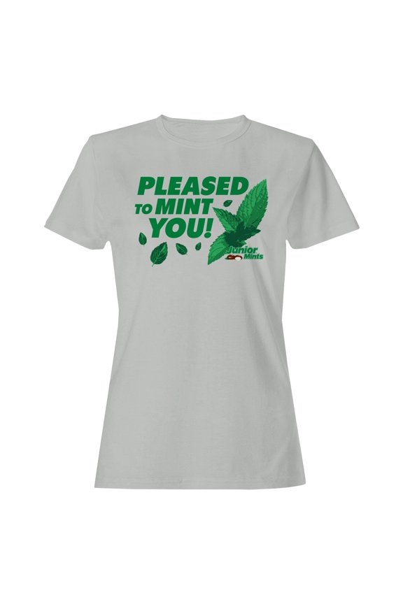 Officially Licensed Junior Mints Mint Inspired Greeting Women's T-shirt