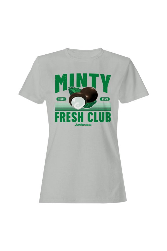 Officially Licensed Junior Mints Minty Fresh Club Women's T-shirt