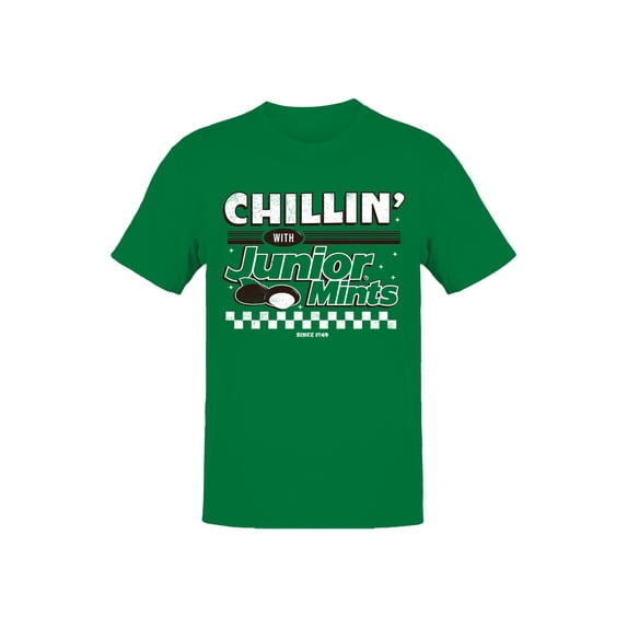 Officially Licensed Junior Mints Retro Chillin' Mints Men's T-shirt
