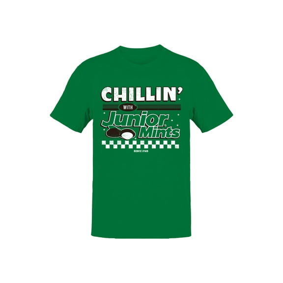 Officially Licensed Junior Mints Retro Chillin' Mints Men's T-shirt