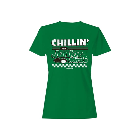 Officially Licensed Junior Mints Retro Chillin' Mints Women's T-shirt