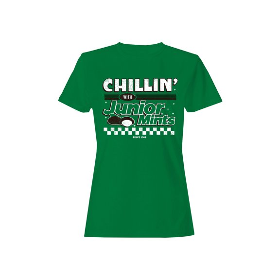 Officially Licensed Junior Mints Retro Chillin' Mints Women's T-shirt