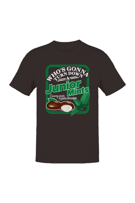 Officially Licensed Junior Mints Who's Gonna Turn Down Men's T-shirt