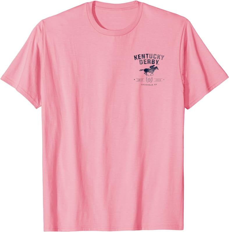 Officially Licensed Kentucky Derby 2024 Front/Back Vintage TShirt