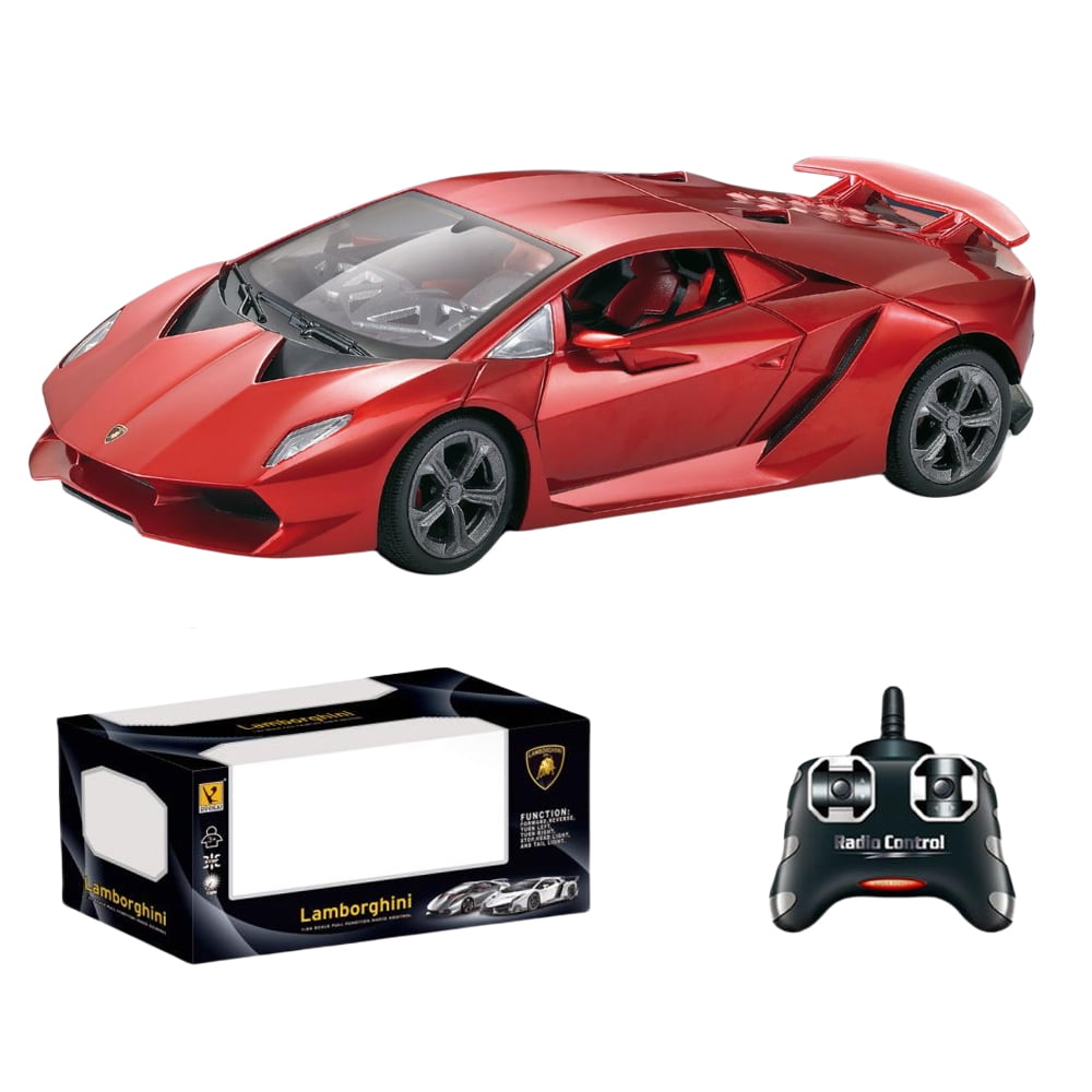 Officially Licensed Lamborghini Remote Control Car,1:24 Scale Lambo Model Cars with Lights, Lamborghini Toy Car RC Cars Christmas Birthday Gift for Officially Licensed Lamborghini Remote Control Car,1:24 Scale Lambo Model Cars with Lights, Lamborghini Toy Car RC Cars Christmas Birthday Gift for