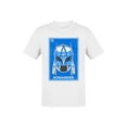 thumbnail image 1 of Officially Licensed Legends Of Lucha Libre Blue Luchador Mask Design Men's T-shirt, 1 of 3