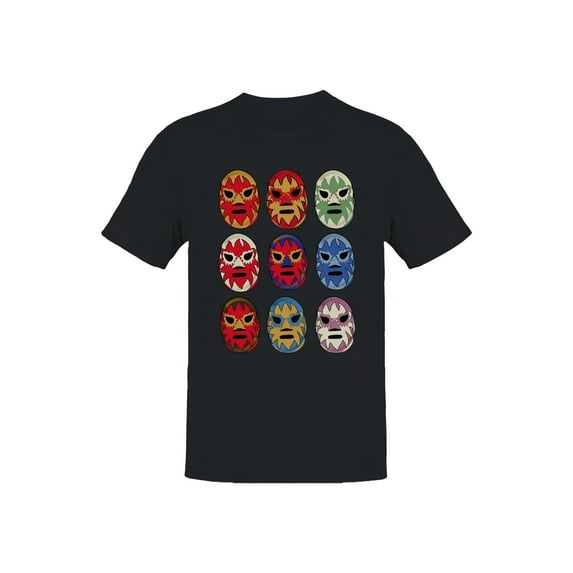 Officially Licensed Legends Of Lucha Libre Colorful Luchador Mask Collection Women's T-shirt