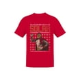 thumbnail image 1 of Officially Licensed Legends Of Lucha Libre Festive Luchador Holiday Design Men's T-shirt, 1 of 3