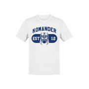 Officially Licensed Legends Of Lucha Libre Komander Wrestling Tribute Logo Mens T-shirt