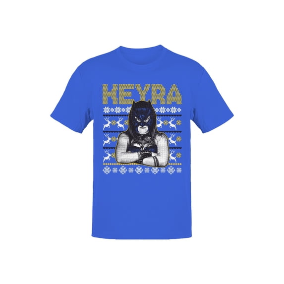 Officially Licensed Legends Of Lucha Libre Lucha Libre Holiday Sweater Design Men's T-shirt