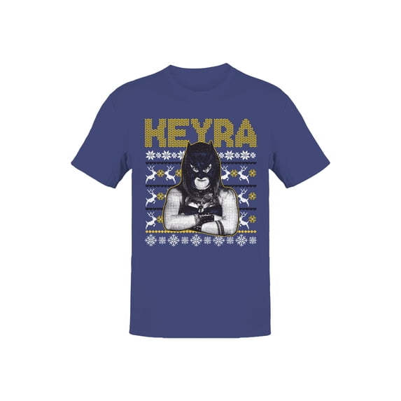 Officially Licensed Legends Of Lucha Libre Lucha Libre Holiday Sweater Design Men's T-shirt